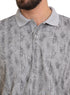 Grey Printed Polo Design 5 - Khotwh
